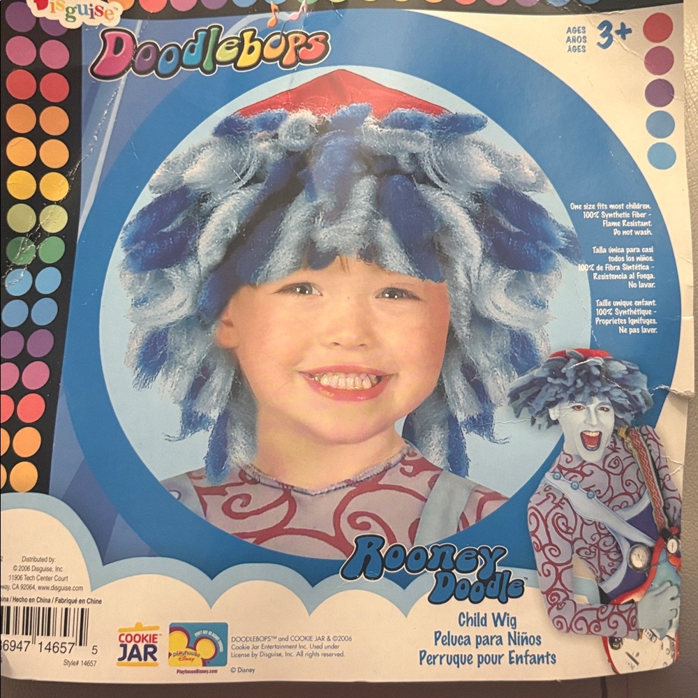 Doodle bops child’s wig